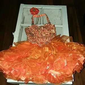 Size 6 Glitz pagent dress